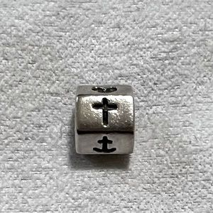 Authentic Retired Pandora Faith Love Hope Charm